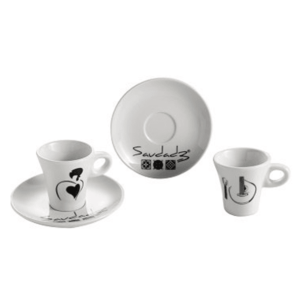 Set of cups of coffee